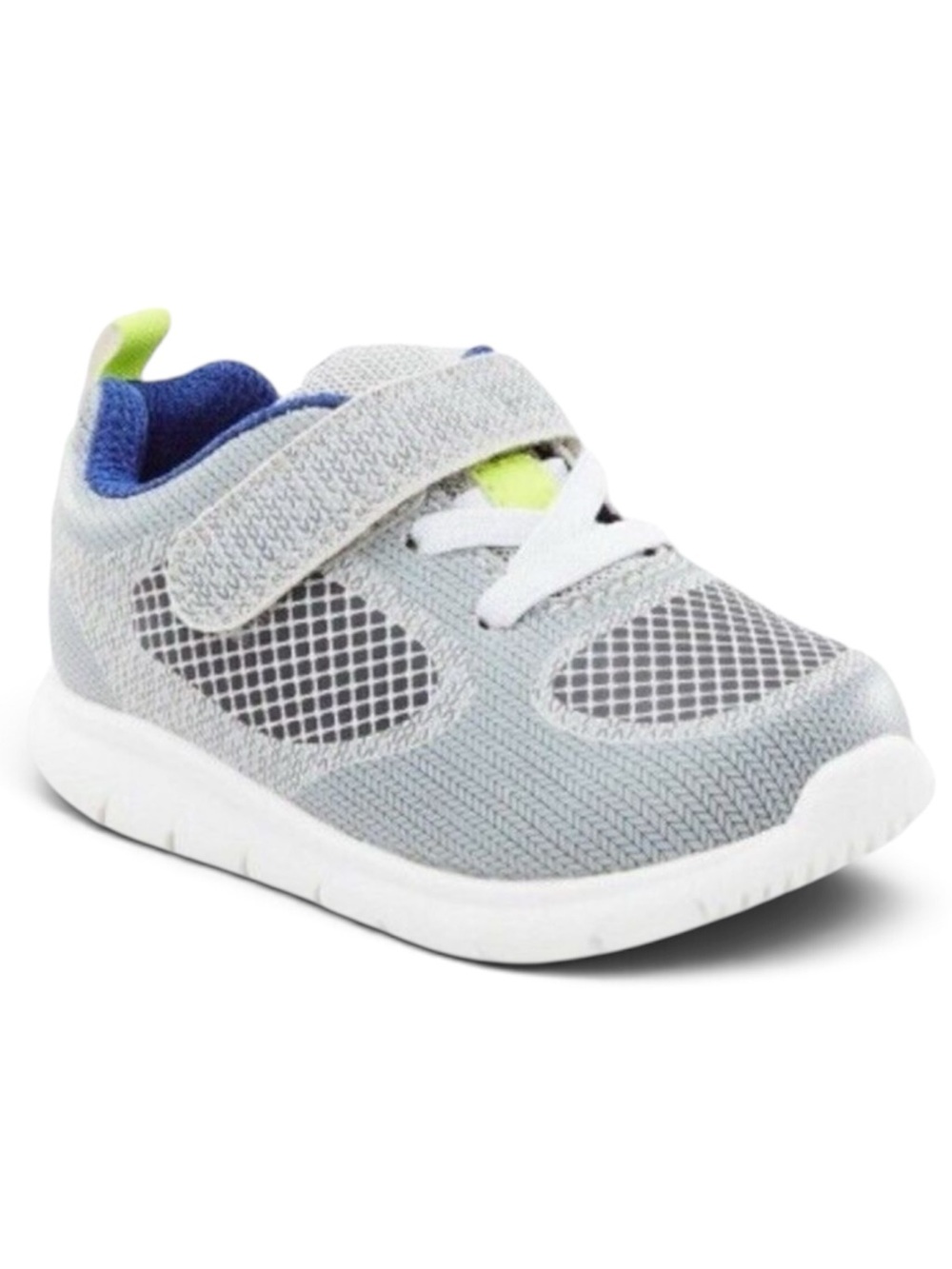 CARTER’S Just One You Boy’s Silas Sneakers in Gray Size 3 NEW